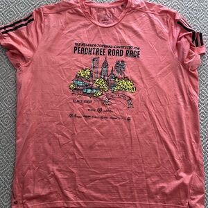 2023 Adidas Peachtree Road Race Shirt XXL